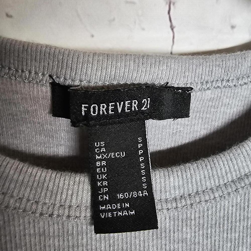 Forever 21 Grey Ribbed Tank - Picture 4 of 4